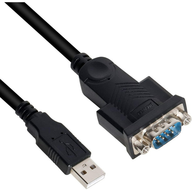 USB-A to RS232 Serial DB9 Male Adapter Cable Converter Prolific Chipset